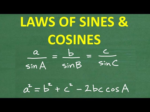 Law of Sines and Cosines - Trigonometry Made Easy Introduction Lesson
