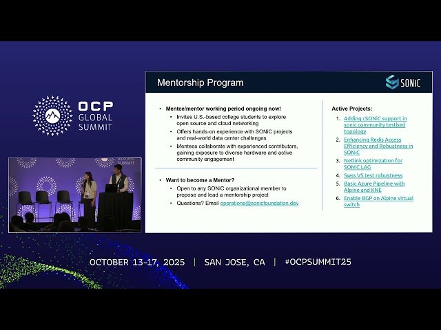 SONiC at Scale - Engineering the Future of Open Network OS