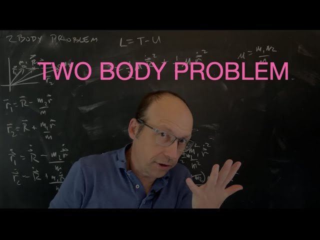 Classical Mechanics: The Two Body Problem - From 6 to 1 Degree of Freedom