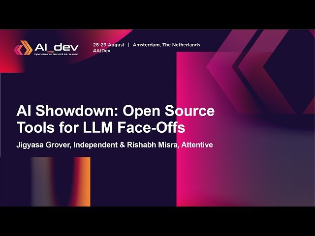 AI Showdown - Open Source Tools for LLM Face-Offs