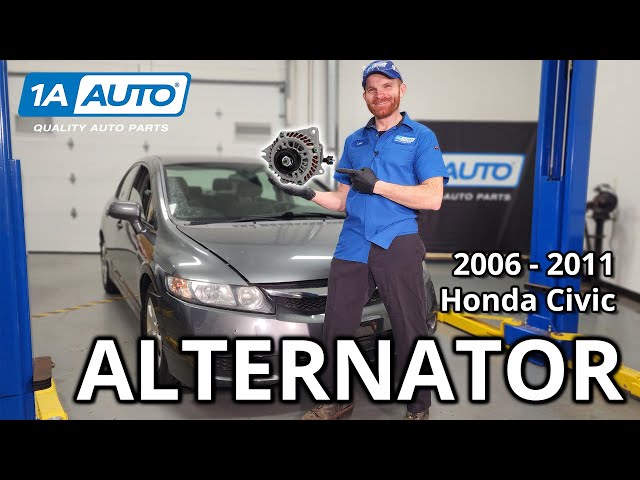 How to Replace Alternator in Honda Civic (2006-2011)