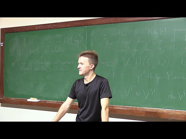 Mumford–Tate Groups in Hodge Theory - Aula 02