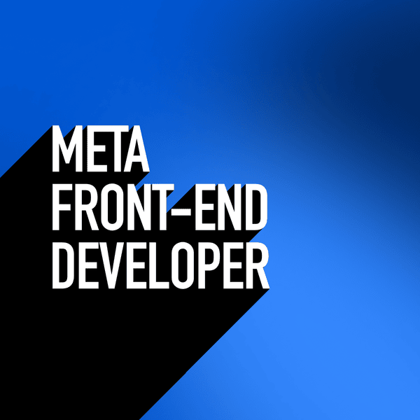 Meta Front-End Developer