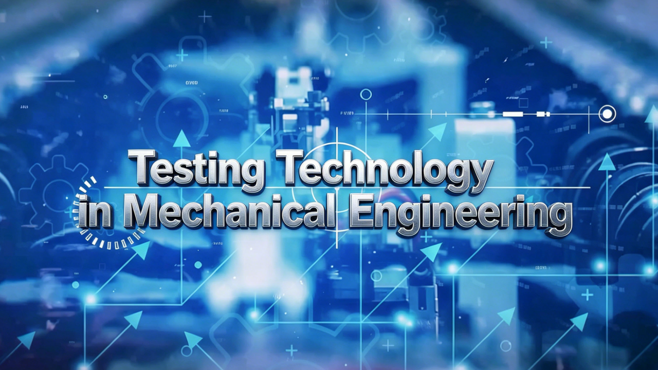 Testing Technology in Mechanical Engineering