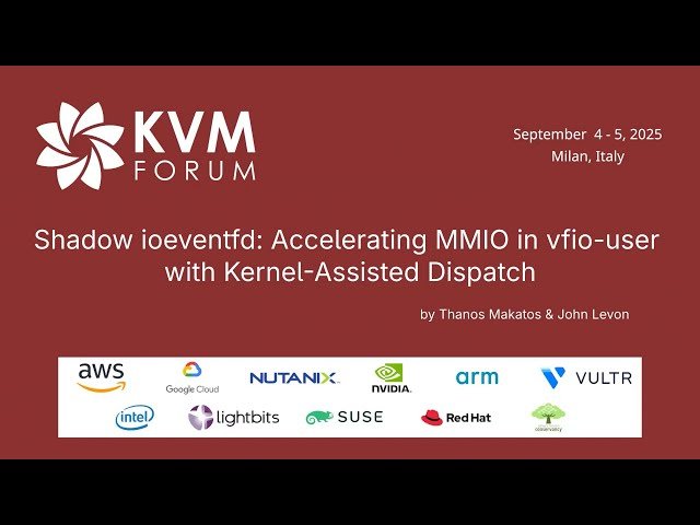 Shadow ioeventfd - Accelerating MMIO in vfio-user with Kernel-Assisted Dispatch