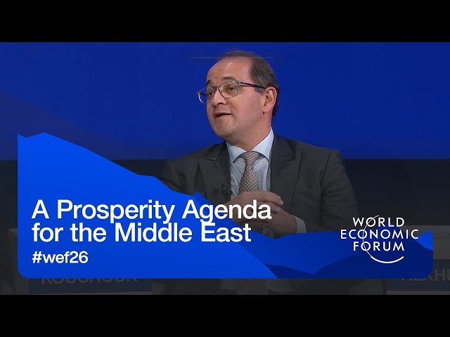 A Prosperity Agenda for the Middle East