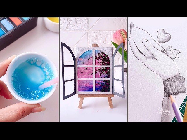 11 Easy Art Ideas - Painting Hacks for Beginners