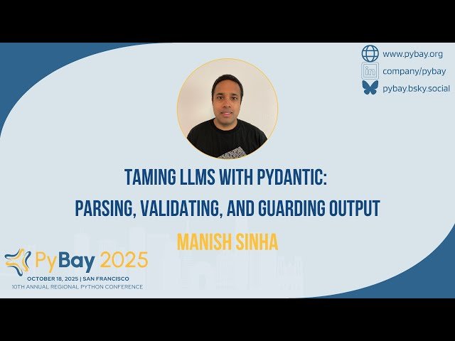 Taming LLMs with Pydantic - Parsing, Validating, and Guarding Output