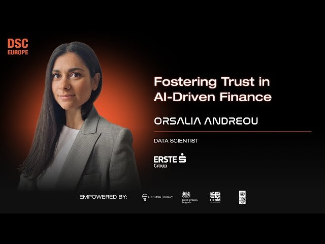 Fostering Trust in AI-Driven Finance