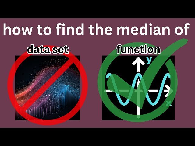 How to Find the Median of a Function
