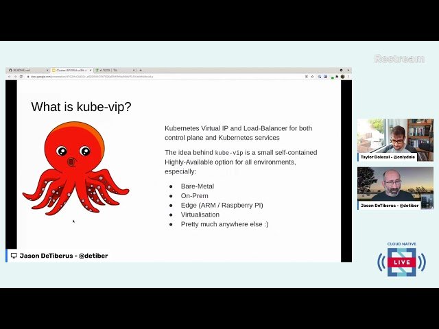 Building an HA Control Plane for Tinkerbell with Kube-vip