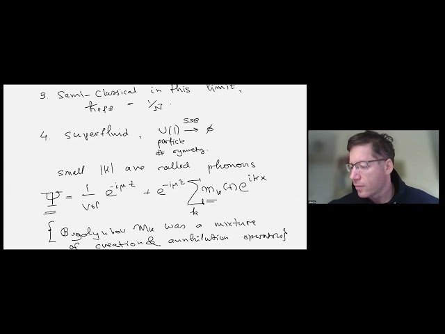 Advanced Quantum Field Theory - Lecture 2