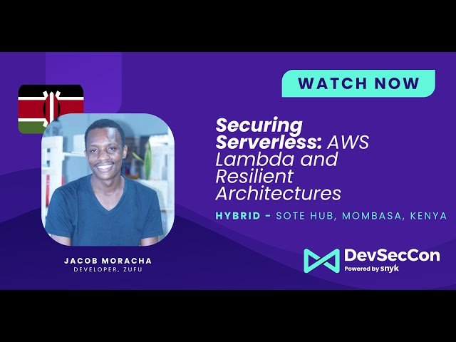 Securing Serverless: AWS Lambda and Resilient Architectures