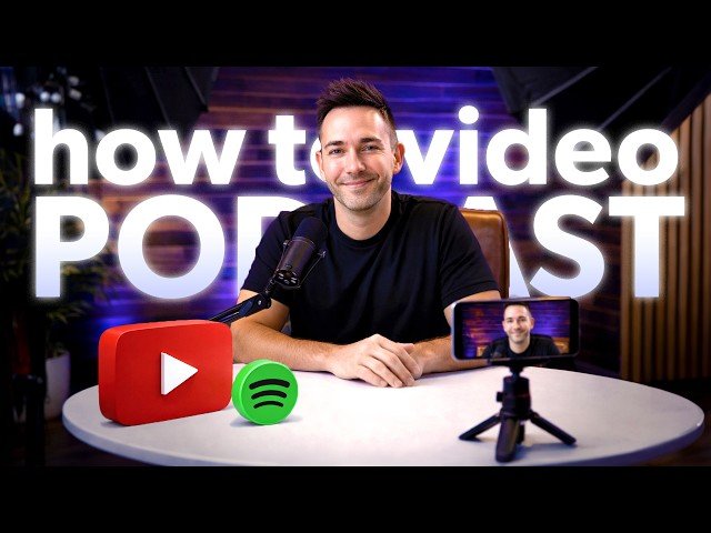 How to Start a Video Podcast in 2026 - Full Beginners Guide