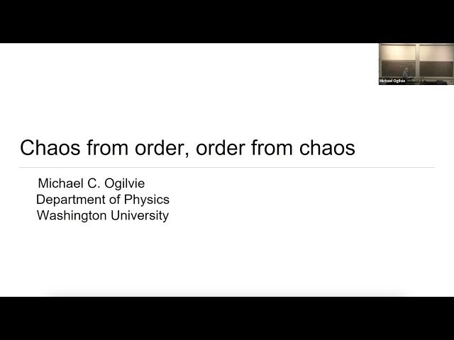 Chaos from Order, Order from Chaos