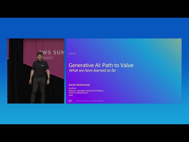 Generative AI - Path to Value in Practice