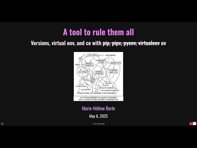 Managing Python Packages, Versions, and Projects with UV