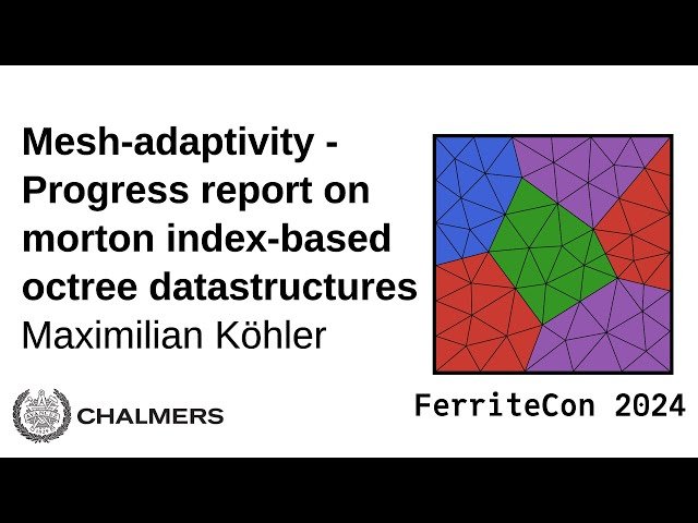 Mesh-Adaptivity with p4est in Ferrite.jl - Progress Report on Morton Index-based Octree Datastructures
