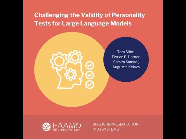 Challenging the Validity of Personality Tests for Large Language Models