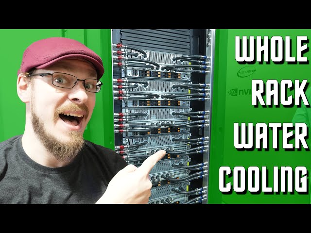 Watercooling an Entire Server Rack - Supermicro NVIDIA HGX B200