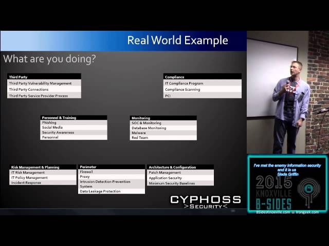 I've Met the Enemy Information Security and It Is Us