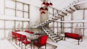 How to Sketch Like an Interior Architect: Beginner to Master