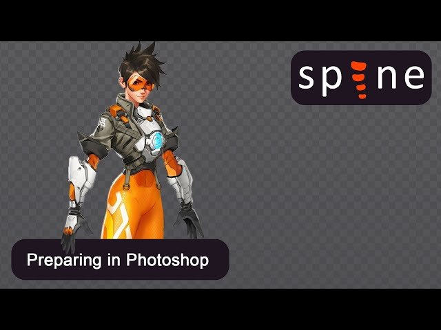 Spine 2D Tutorial - Tracer Overwatch Rig and Animation
