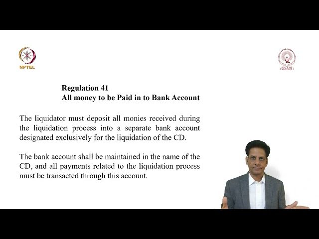 IBBI Regulations for Liquidation Process - Part 6 of 6
