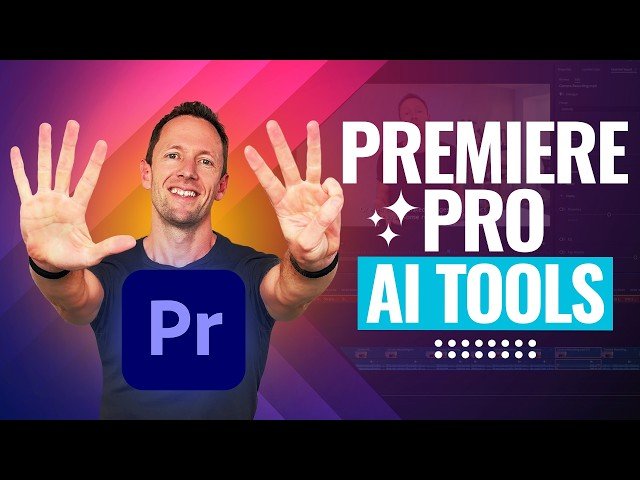 8 Insane Premiere Pro AI Tools to Edit Videos Faster