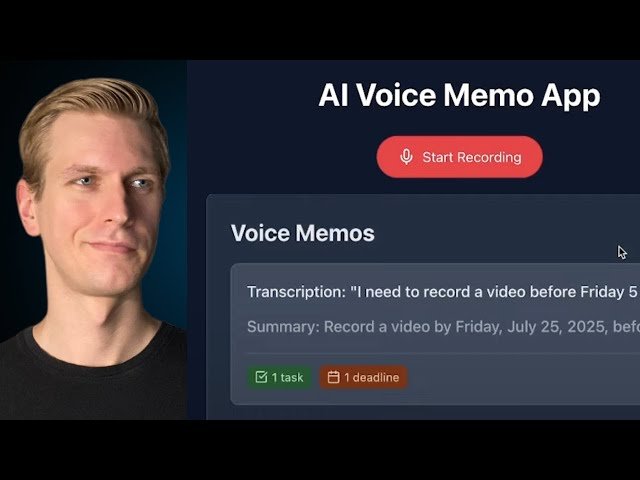 Build a Sick AI-Voice Memo App with Next.js and OpenAI Whisper - Background Jobs, Cron Job, and Inngest