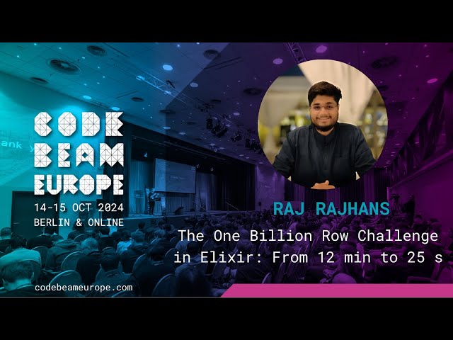 The One Billion Row Challenge in Elixir - Performance Optimization from 12 Minutes to 25 Seconds