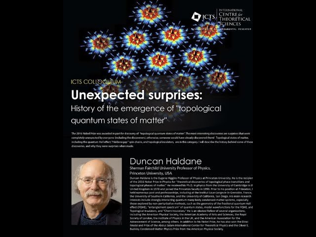 Unexpected Surprises - History of the Emergence of Topological Quantum States of Matter