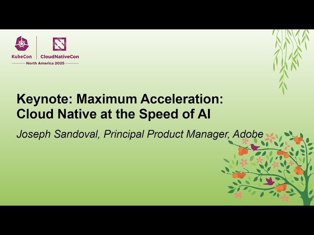 Maximum Acceleration - Cloud Native at the Speed of AI