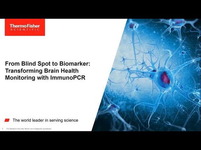 From Blind Spot to Biomarker - Transforming Brain Health Monitoring with ImmunoPCR
