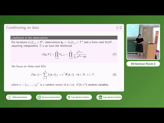 From Scattered Samples to Fields of Distributions - Theory and Practice of Spatial Logistic Gaussian Processes