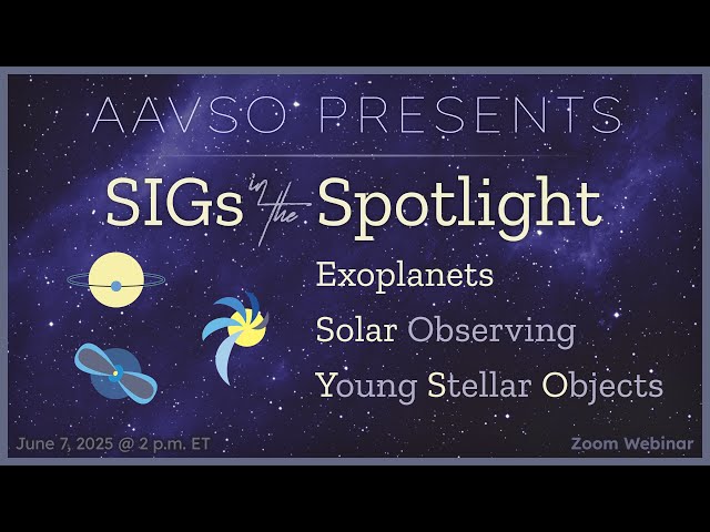 SIGs in the Spotlight - Exoplanets, Solar and Young Stellar Objects