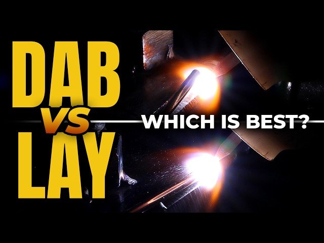 TIG Welding Techniques - Comparing Laywire and Dabbing Methods