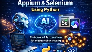 Appium & Selenium using Python  from scratch with projects