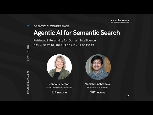 Agentic AI for Semantic Search - Building RAG Applications with Pinecone
