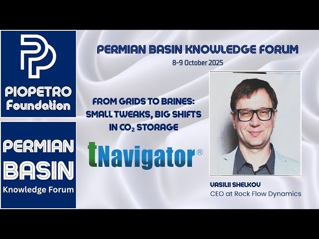 From Grids to Brines - Small Tweaks, Big Shifts in CO₂ Storage using tNavigator Reservoir Simulator