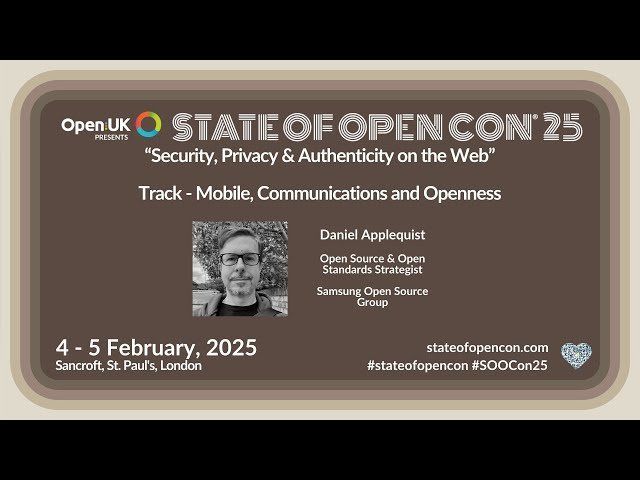Security, Privacy and Authenticity on the Web