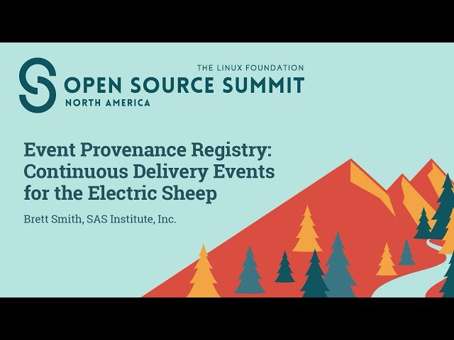 Event Provenance Registry - Continuous Delivery Events for the Electric Sheep