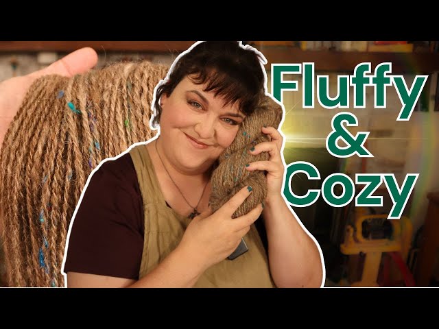 Spinning Cozy Tweed Yarn - Join Me for a Spinning Frolic