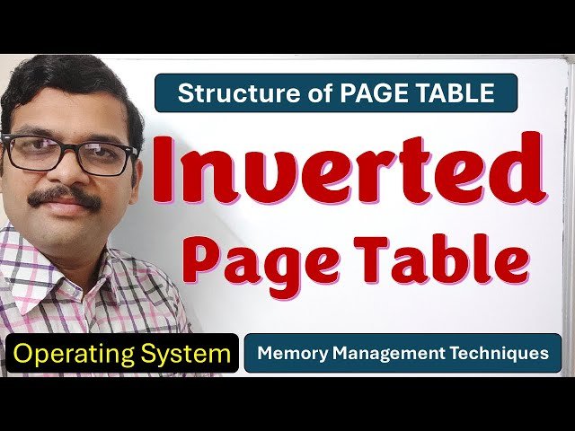 How Inverted Page Tables Work - OS Paging and Memory Management