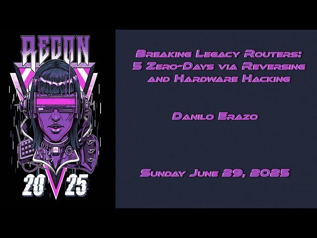Breaking Legacy Routers - 5 Zero-Days via Reversing and Hardware Hacking