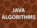 Java Algorithms