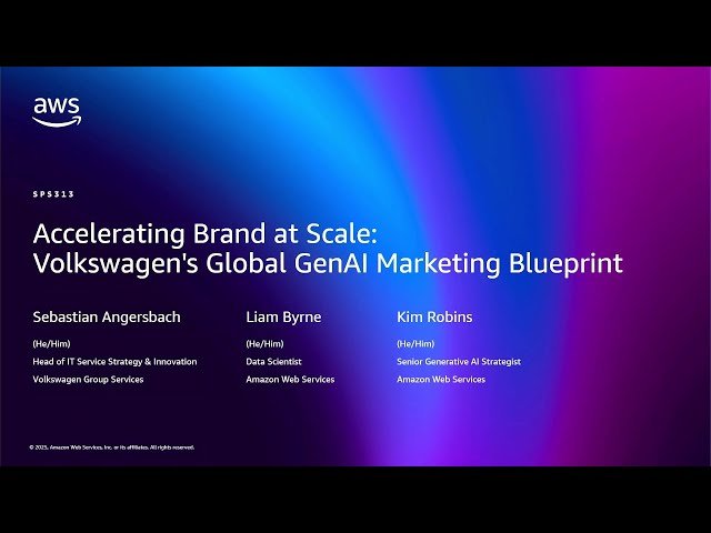 Volkswagen Group's Custom GenAI Models for Global Brand Consistency