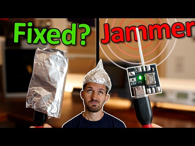 Stopping a WiFi Jammer and Other Radiation Is Easy - EMC Shielding Techniques