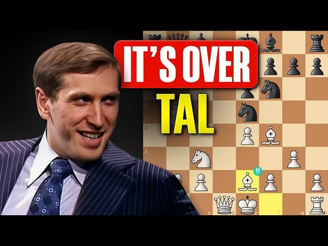 Fischer Played 1.e4 and Destroyed Tal in Only 8 Moves