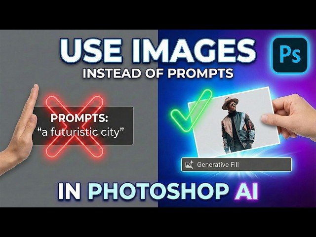 This Changes How Generative Fill Works in Photoshop - Reference Image Feature Tutorial